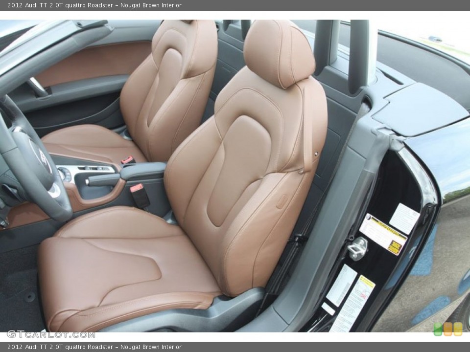 Nougat Brown Interior Photo for the 2012 Audi TT 2.0T quattro Roadster #66014613
