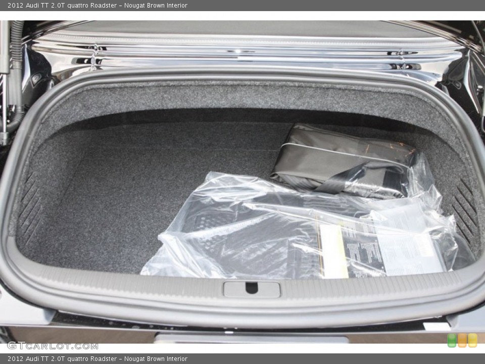 Nougat Brown Interior Trunk for the 2012 Audi TT 2.0T quattro Roadster #66014664