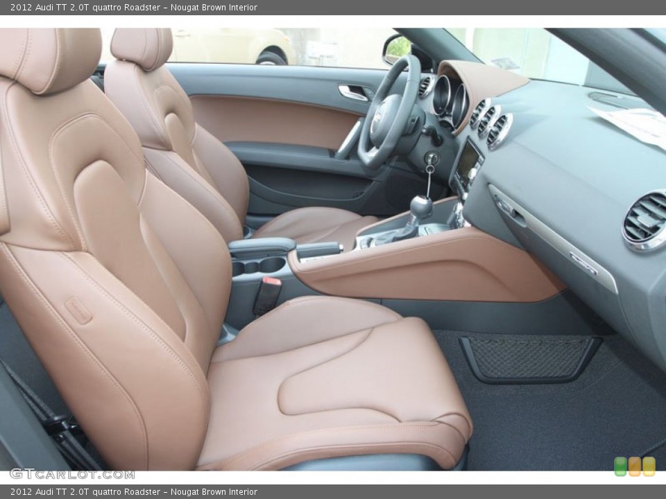Nougat Brown Interior Photo for the 2012 Audi TT 2.0T quattro Roadster #66014703