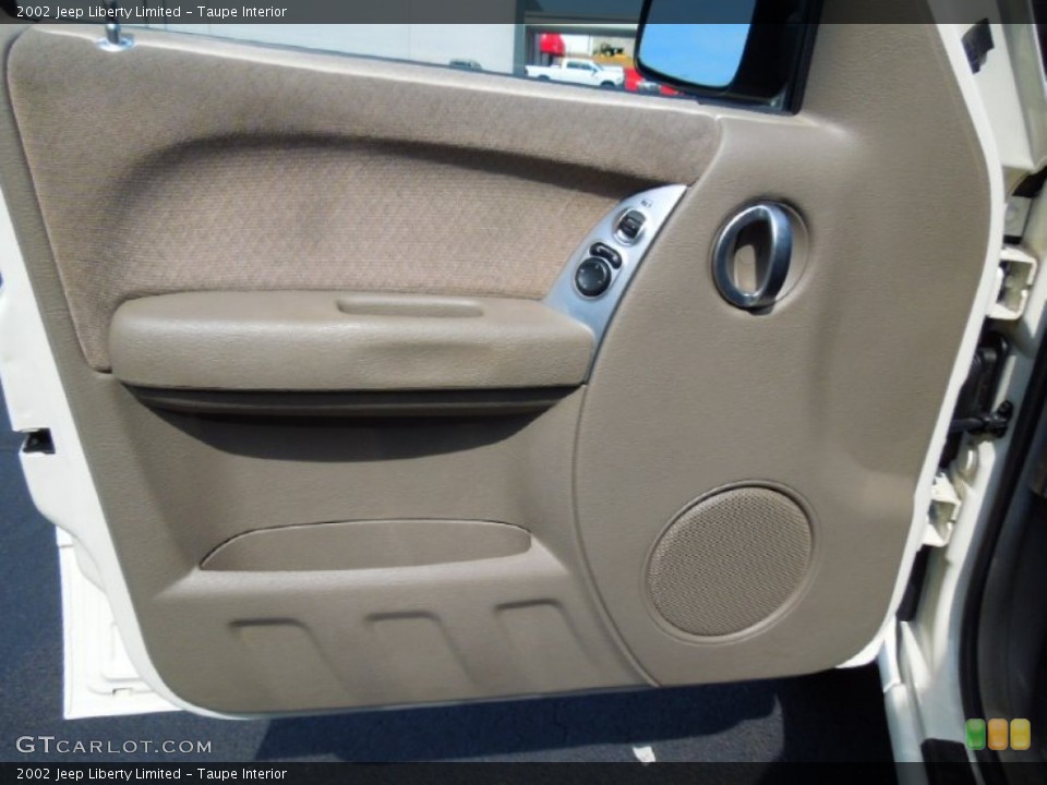 Taupe Interior Door Panel for the 2002 Jeep Liberty Limited #66020379