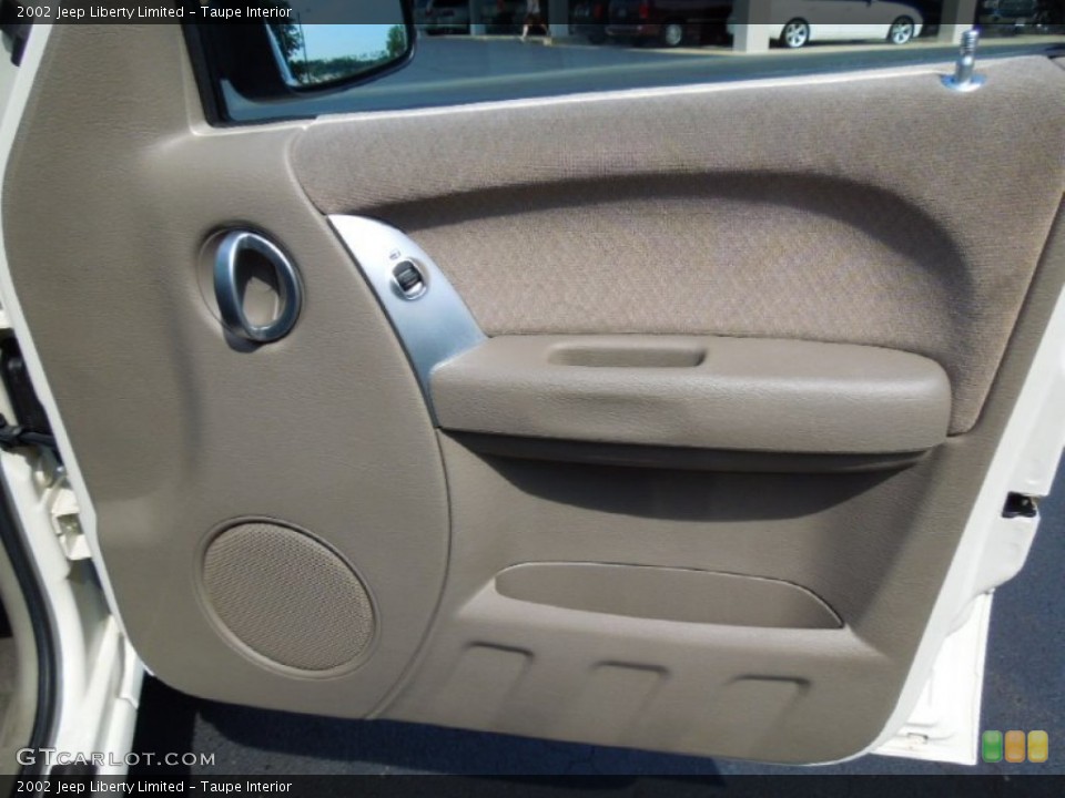 Taupe Interior Door Panel for the 2002 Jeep Liberty Limited #66020508