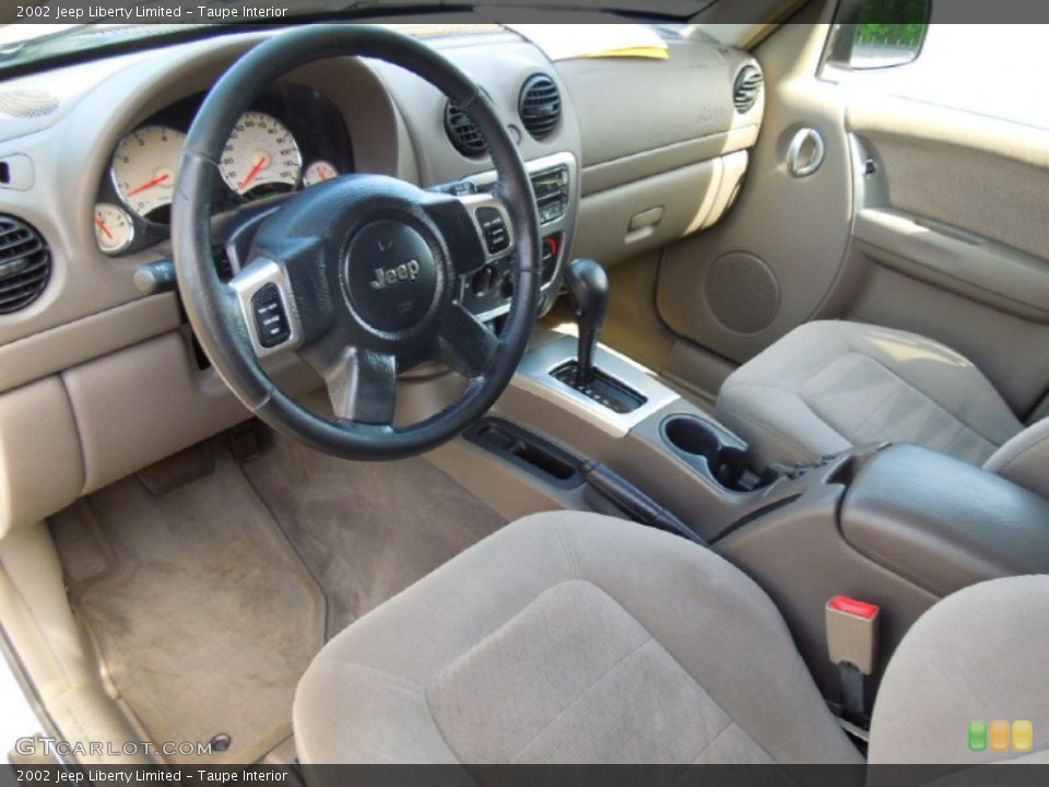 Taupe Interior Prime Interior for the 2002 Jeep Liberty Limited #66020535