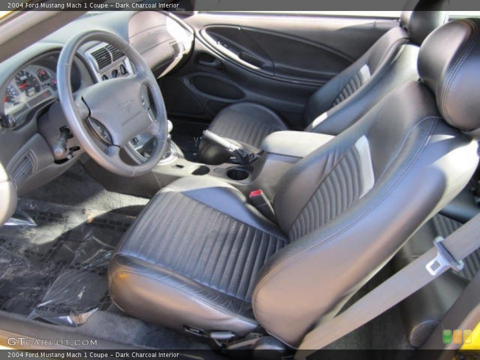 Dark Charcoal Interior Photo for the 2004 Ford Mustang Mach 1 Coupe #66023403