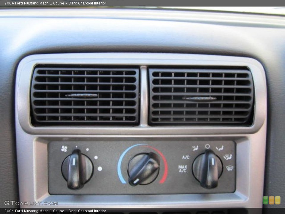 Dark Charcoal Interior Controls for the 2004 Ford Mustang Mach 1 Coupe #66023424