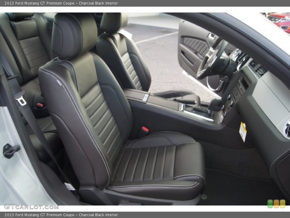Charcoal Black Interior Photo for the 2013 Ford Mustang GT Premium Coupe #66025557