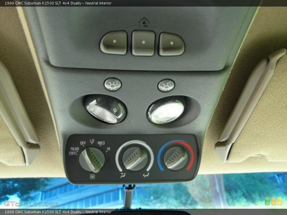 Neutral Interior Controls for the 1999 GMC Suburban K1500 SLT 4x4 Dually #66034548