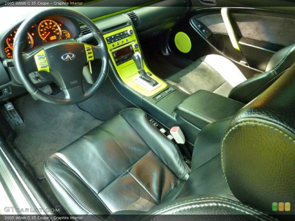 Graphite Interior Photo for the 2005 Infiniti G 35 Coupe #66035087