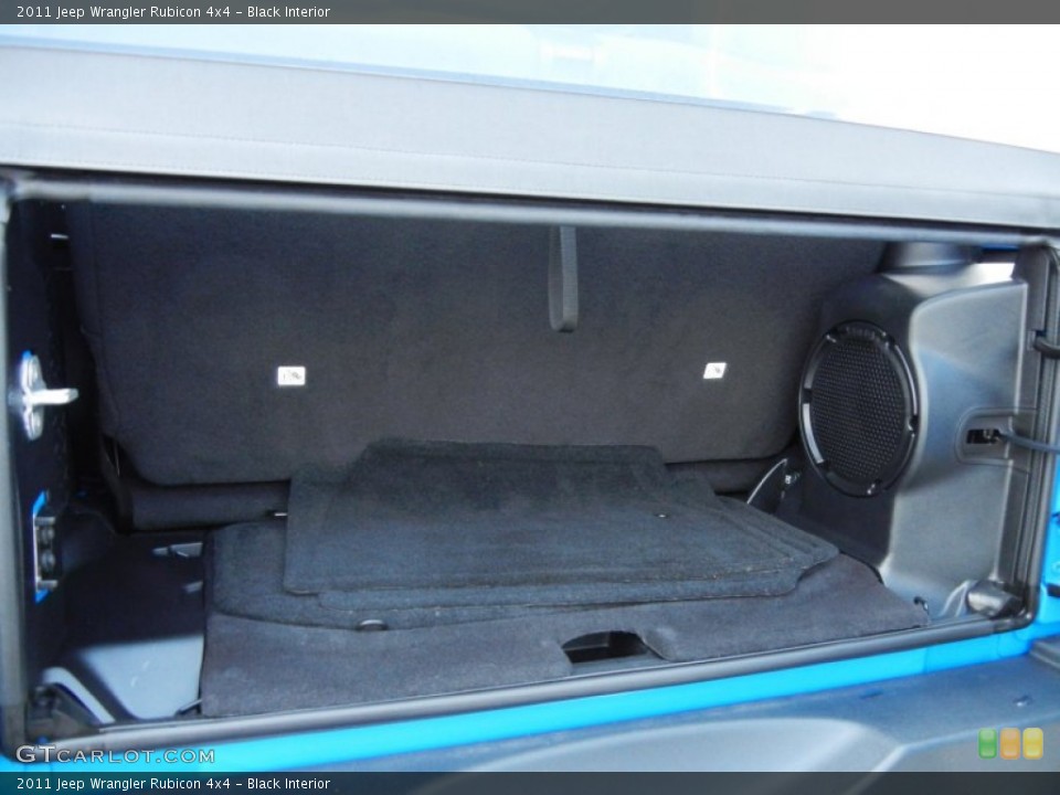 Black Interior Trunk for the 2011 Jeep Wrangler Rubicon 4x4 #66035342