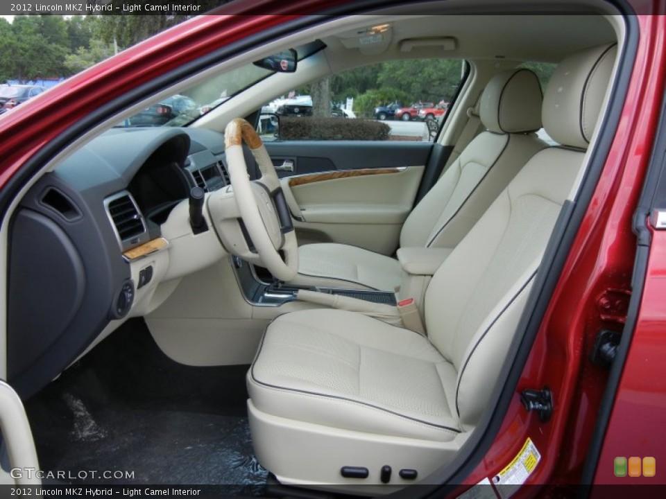 Light Camel Interior Photo for the 2012 Lincoln MKZ Hybrid #66037425