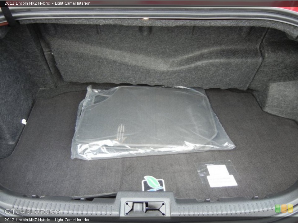Light Camel Interior Trunk for the 2012 Lincoln MKZ Hybrid #66037470