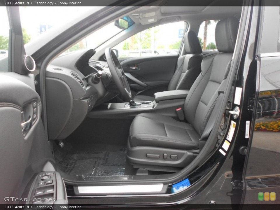 Ebony Interior Photo for the 2013 Acura RDX Technology #66037740