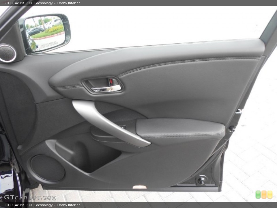 Ebony Interior Door Panel for the 2013 Acura RDX Technology #66037749