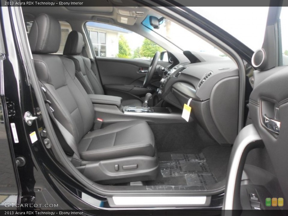 Ebony Interior Photo for the 2013 Acura RDX Technology #66037758