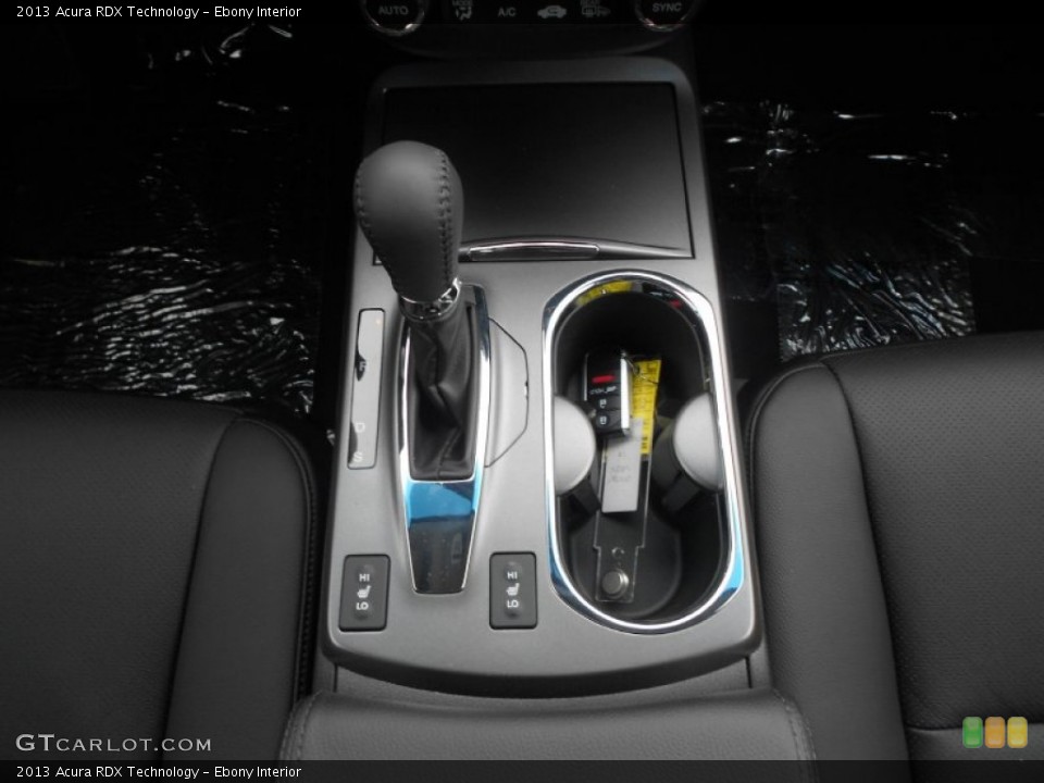 Ebony Interior Transmission for the 2013 Acura RDX Technology #66037815