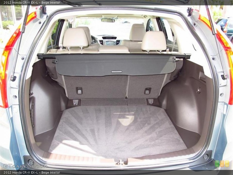 Beige Interior Trunk for the 2012 Honda CR-V EX-L #66038331