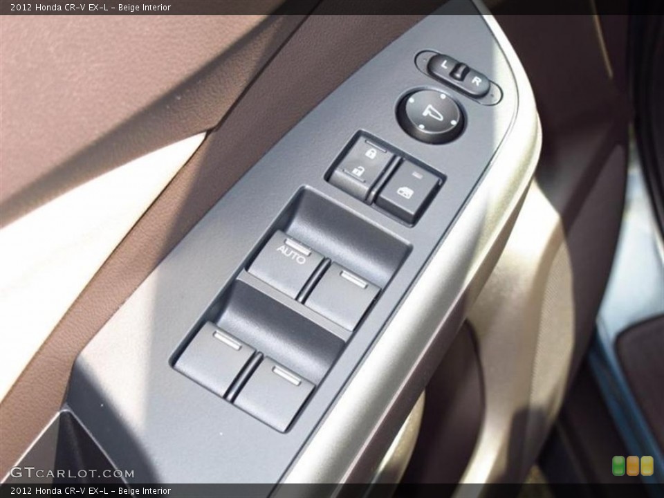 Beige Interior Controls for the 2012 Honda CR-V EX-L #66038448