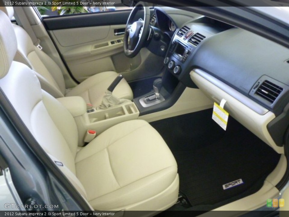 Ivory Interior Photo for the 2012 Subaru Impreza 2.0i Sport Limited 5 Door #66042198