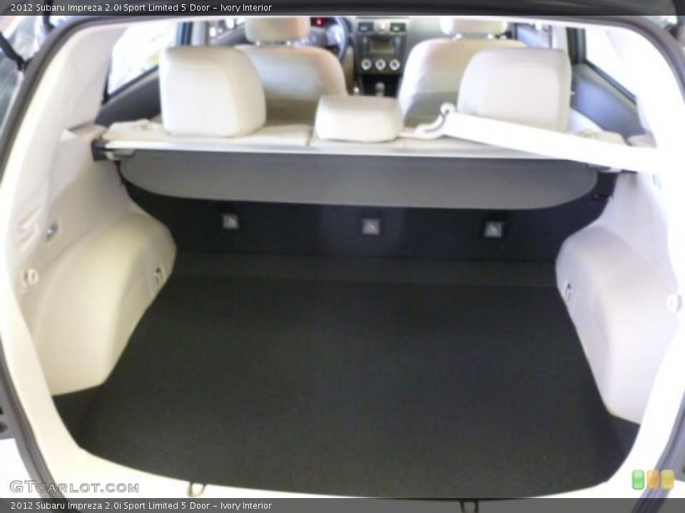 Ivory Interior Trunk for the 2012 Subaru Impreza 2.0i Sport Limited 5 Door #66042210