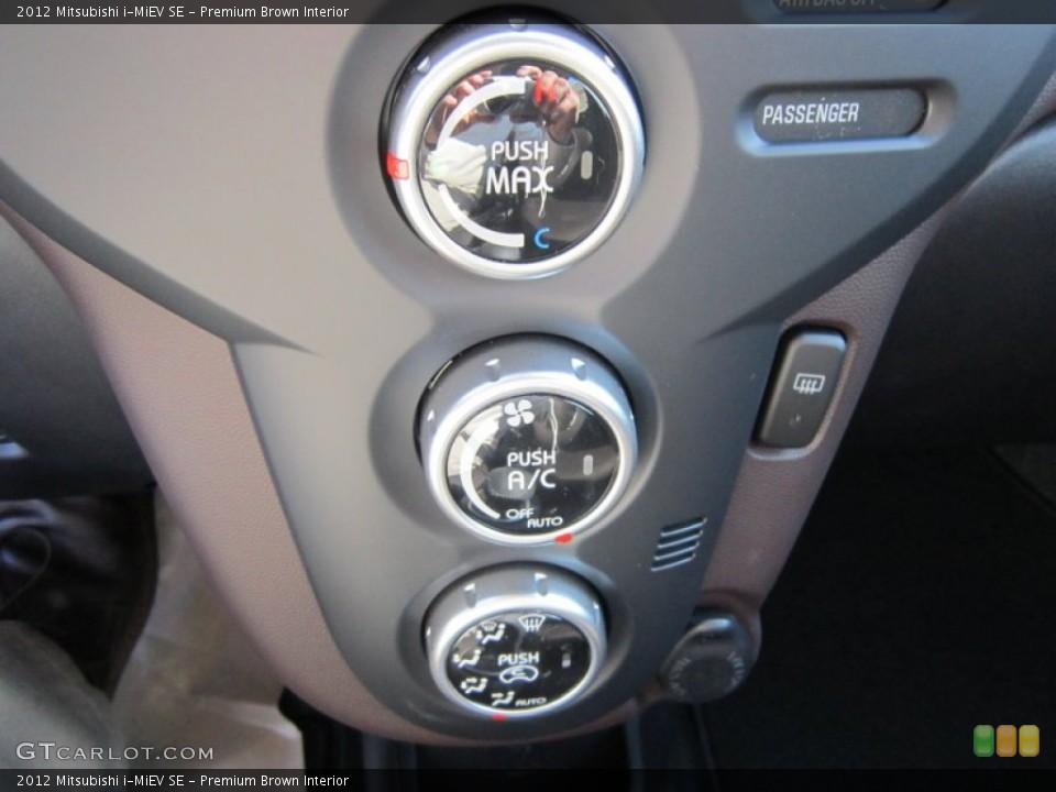 Premium Brown Interior Controls for the 2012 Mitsubishi i-MiEV SE #66046375