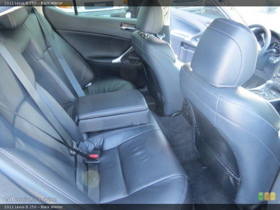 Black Interior Photo for the 2011 Lexus IS 250 #66048934