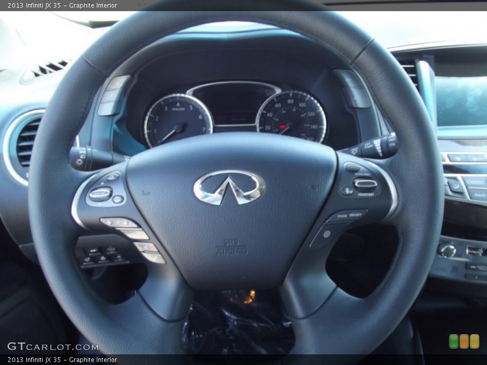 Graphite Interior Steering Wheel for the 2013 Infiniti JX 35 #66052120