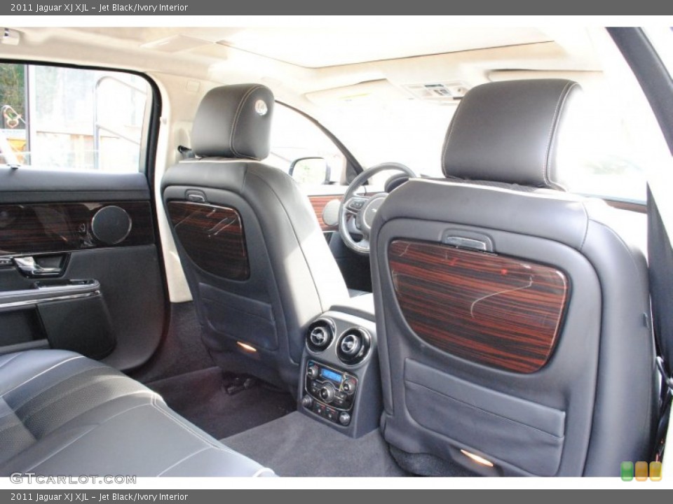 Jet Black/Ivory Interior Photo for the 2011 Jaguar XJ XJL #66056375