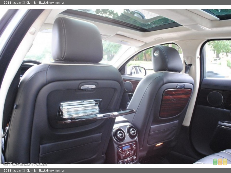 Jet Black/Ivory Interior Photo for the 2011 Jaguar XJ XJL #66056405