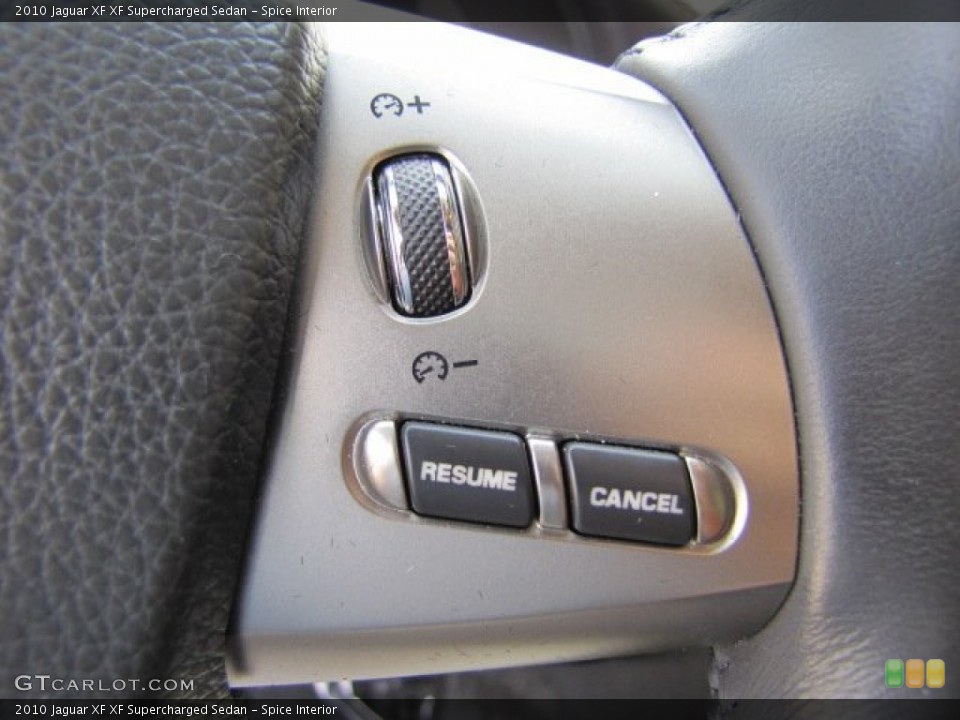 Spice Interior Controls for the 2010 Jaguar XF XF Supercharged Sedan #66063503