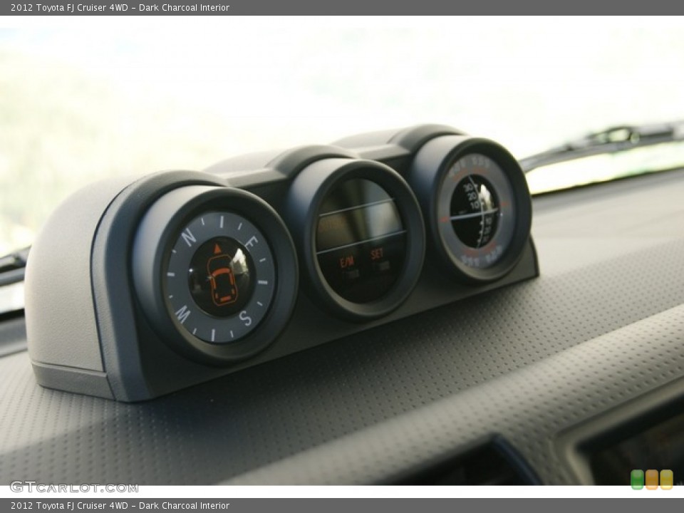 Dark Charcoal Interior Gauges for the 2012 Toyota FJ Cruiser 4WD #66066182