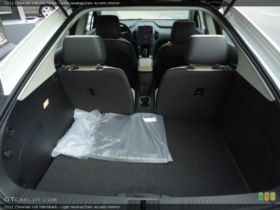 Light Neutral/Dark Accents Interior Trunk for the 2012 Chevrolet Volt Hatchback #66066335