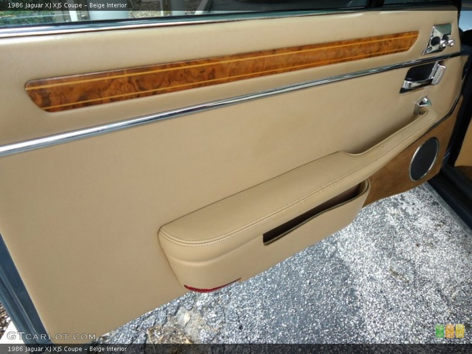 Beige Interior Door Panel for the 1986 Jaguar XJ XJS Coupe #66068831