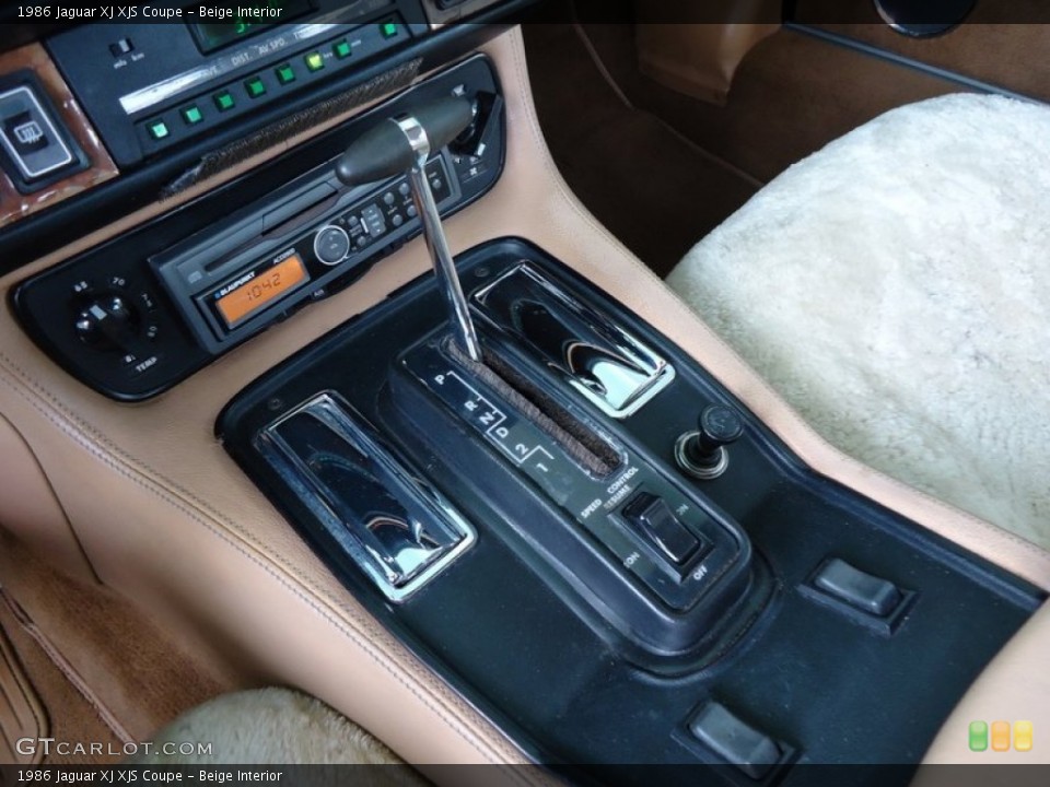 Beige Interior Transmission for the 1986 Jaguar XJ XJS Coupe #66068882