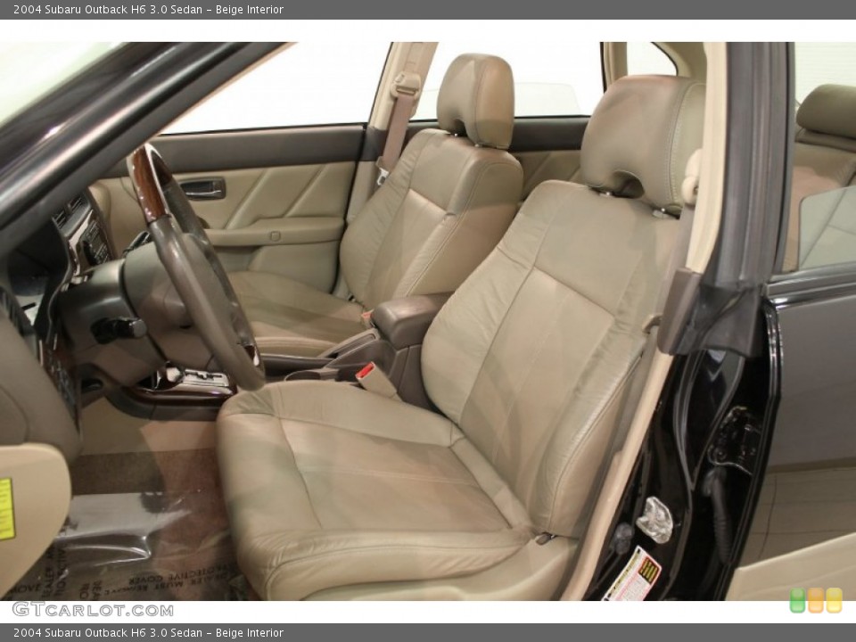 Beige Interior Photo for the 2004 Subaru Outback H6 3.0 Sedan #66072155