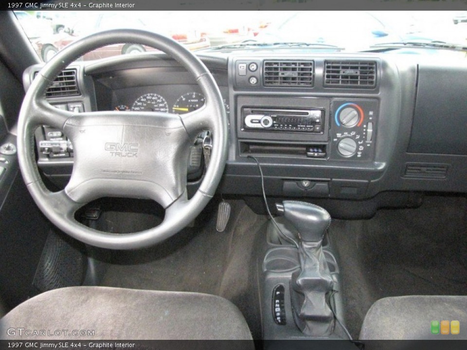 Graphite Interior Dashboard for the 1997 GMC Jimmy SLE 4x4 #66076591