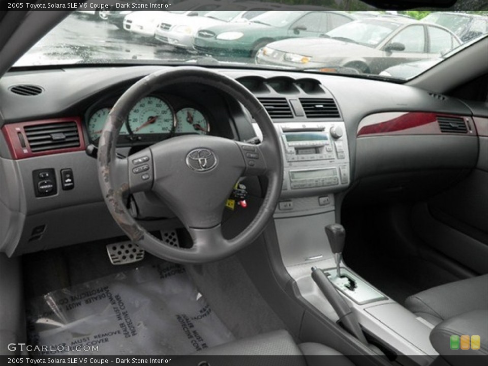 Dark Stone Interior Dashboard for the 2005 Toyota Solara SLE V6 Coupe #66078023