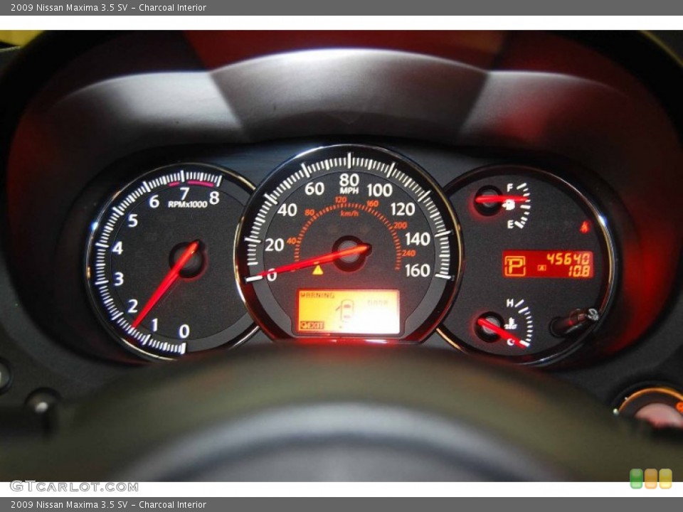 Charcoal Interior Gauges for the 2009 Nissan Maxima 3.5 SV #66081867