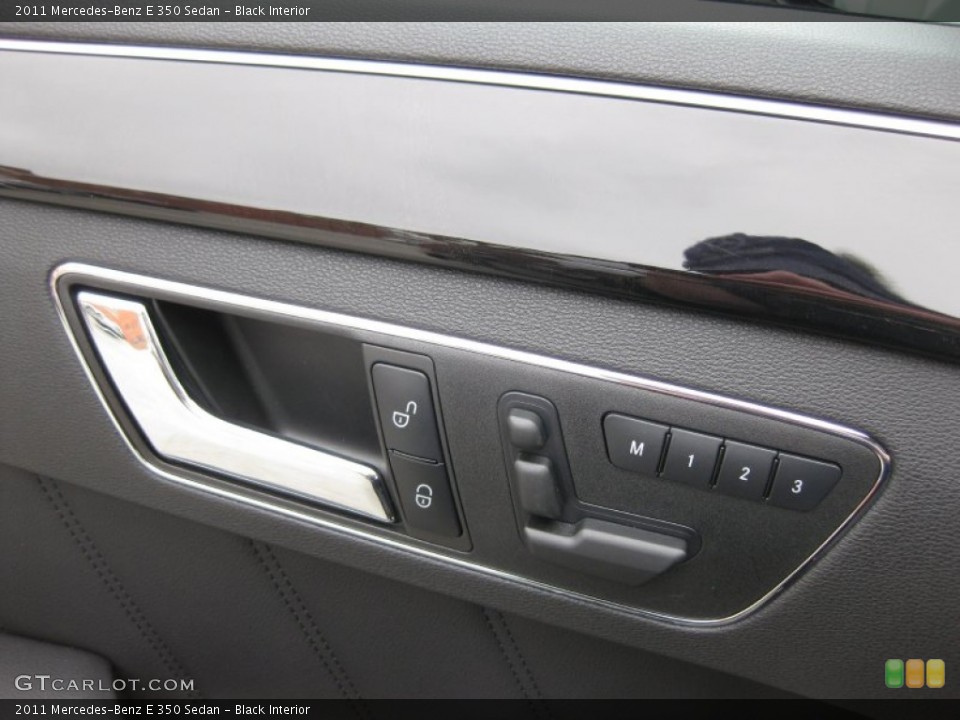 Black Interior Controls for the 2011 Mercedes-Benz E 350 Sedan #66082956