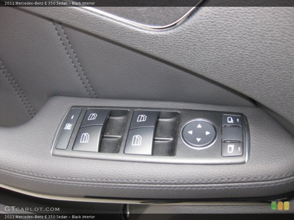 Black Interior Controls for the 2011 Mercedes-Benz E 350 Sedan #66082980