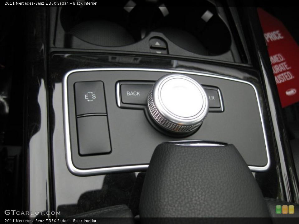 Black Interior Controls for the 2011 Mercedes-Benz E 350 Sedan #66083022