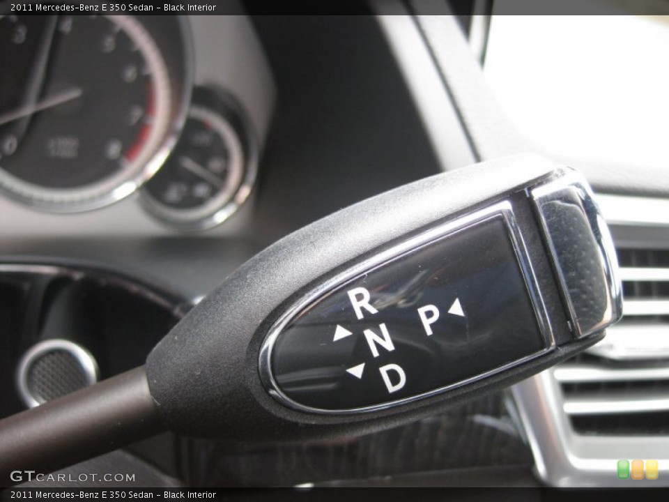 Black Interior Transmission for the 2011 Mercedes-Benz E 350 Sedan #66083037