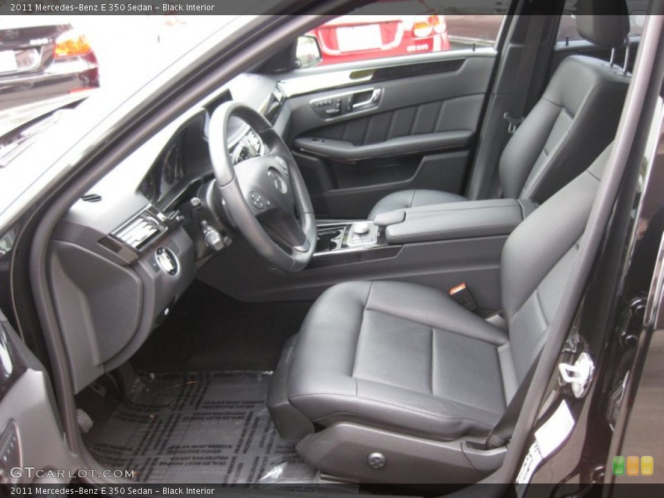 Black Interior Photo for the 2011 Mercedes-Benz E 350 Sedan #66083052