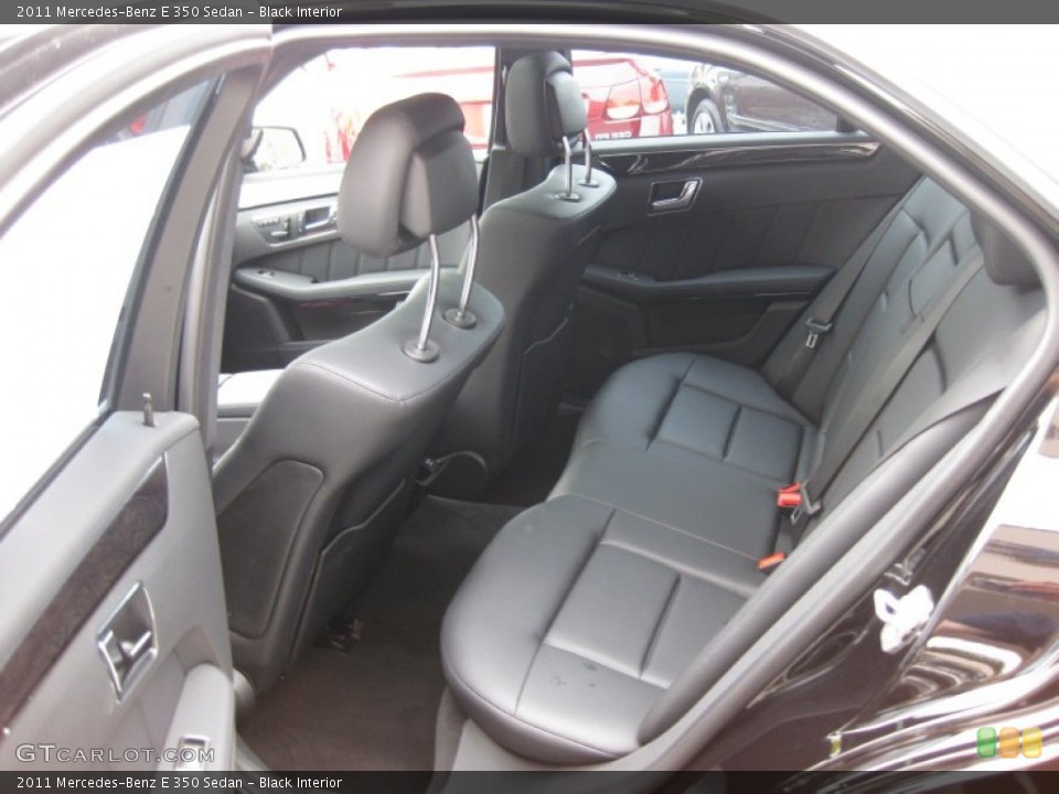 Black Interior Photo for the 2011 Mercedes-Benz E 350 Sedan #66083058