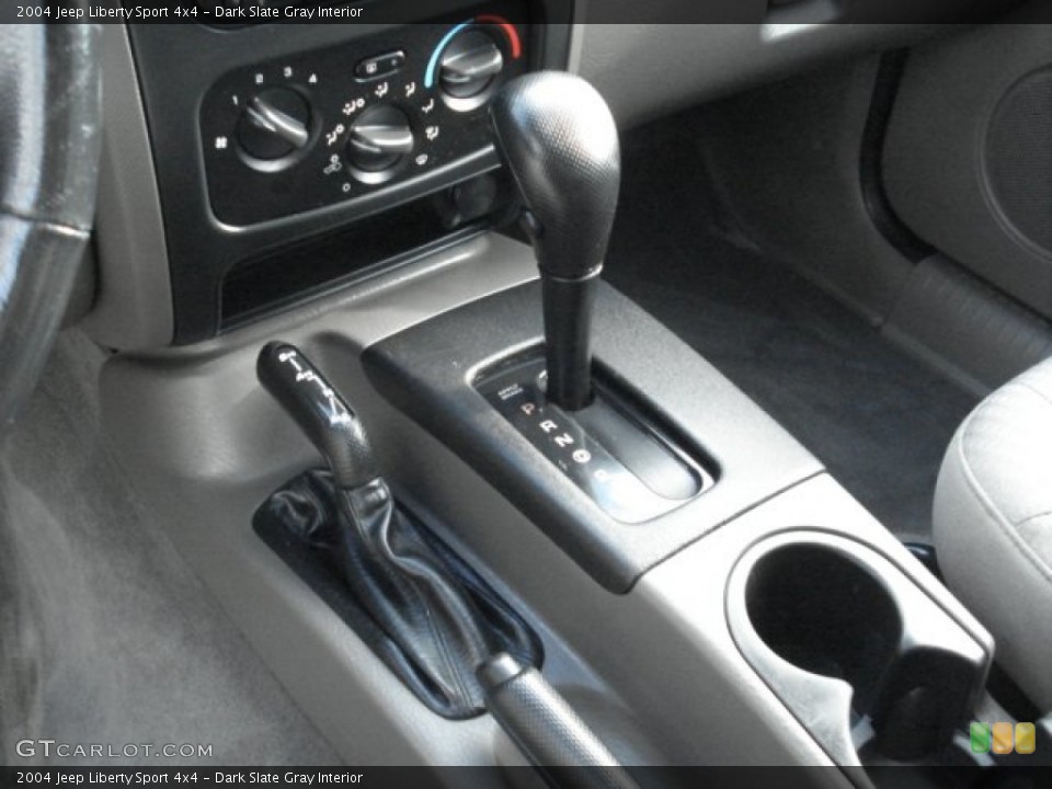 Dark Slate Gray Interior Transmission for the 2004 Jeep Liberty Sport 4x4 #66084687