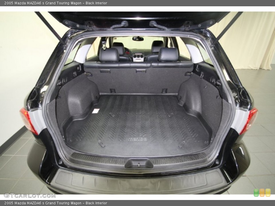 Black Interior Trunk for the 2005 Mazda MAZDA6 s Grand Touring Wagon #66084831