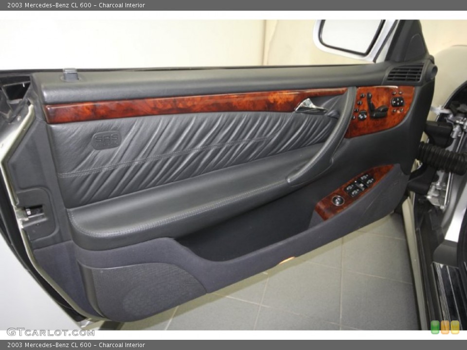 Charcoal Interior Door Panel for the 2003 Mercedes-Benz CL 600 #66085026