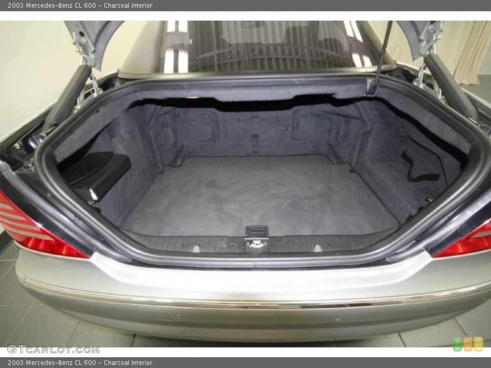Charcoal Interior Trunk for the 2003 Mercedes-Benz CL 600 #66085275