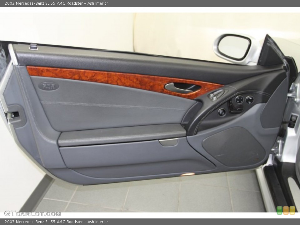 Ash Interior Door Panel for the 2003 Mercedes-Benz SL 55 AMG Roadster #66087810