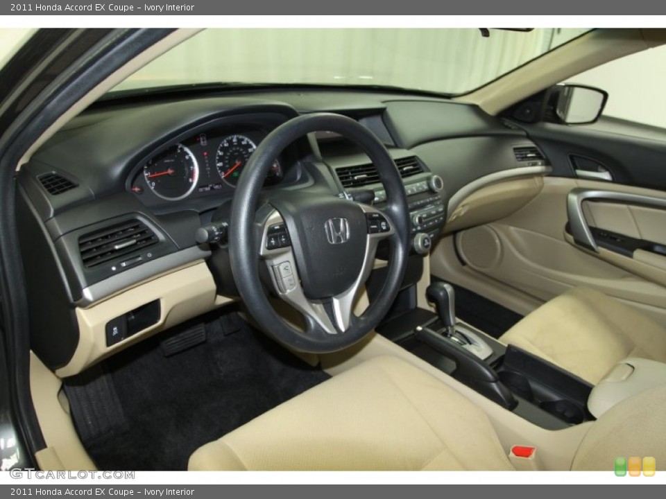 Ivory Interior Prime Interior for the 2011 Honda Accord EX Coupe #66088590