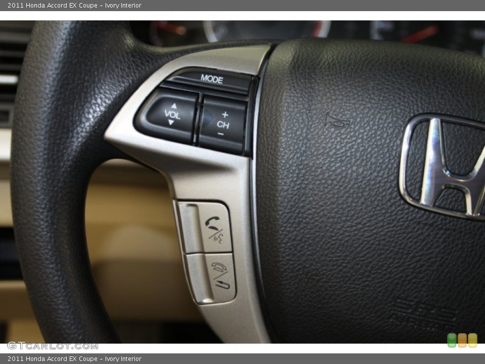Ivory Interior Controls for the 2011 Honda Accord EX Coupe #66088674