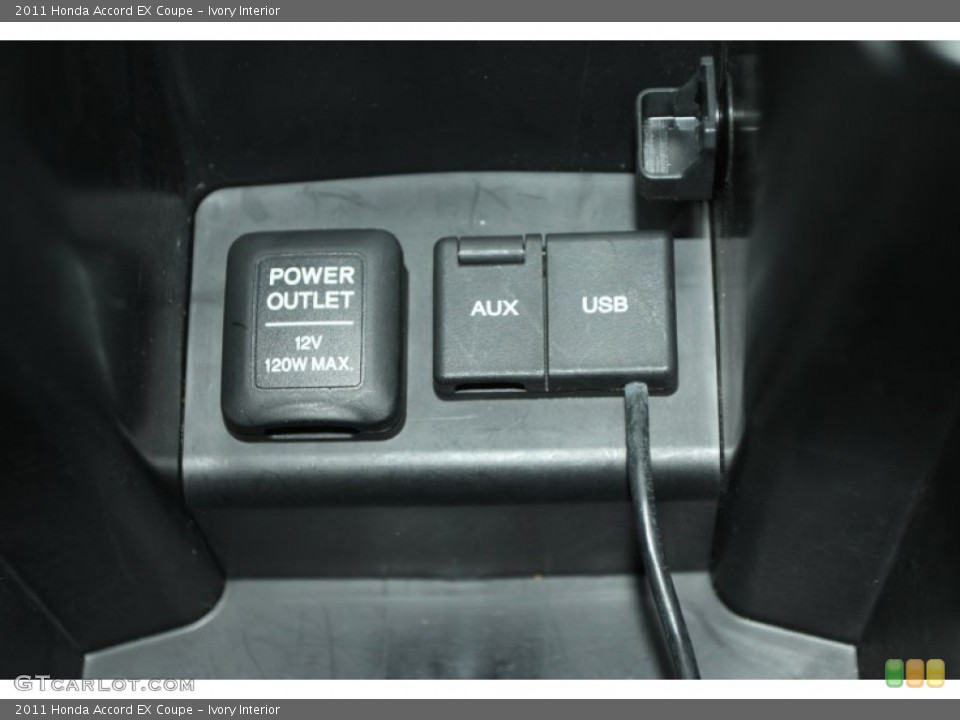 Ivory Interior Controls for the 2011 Honda Accord EX Coupe #66088689